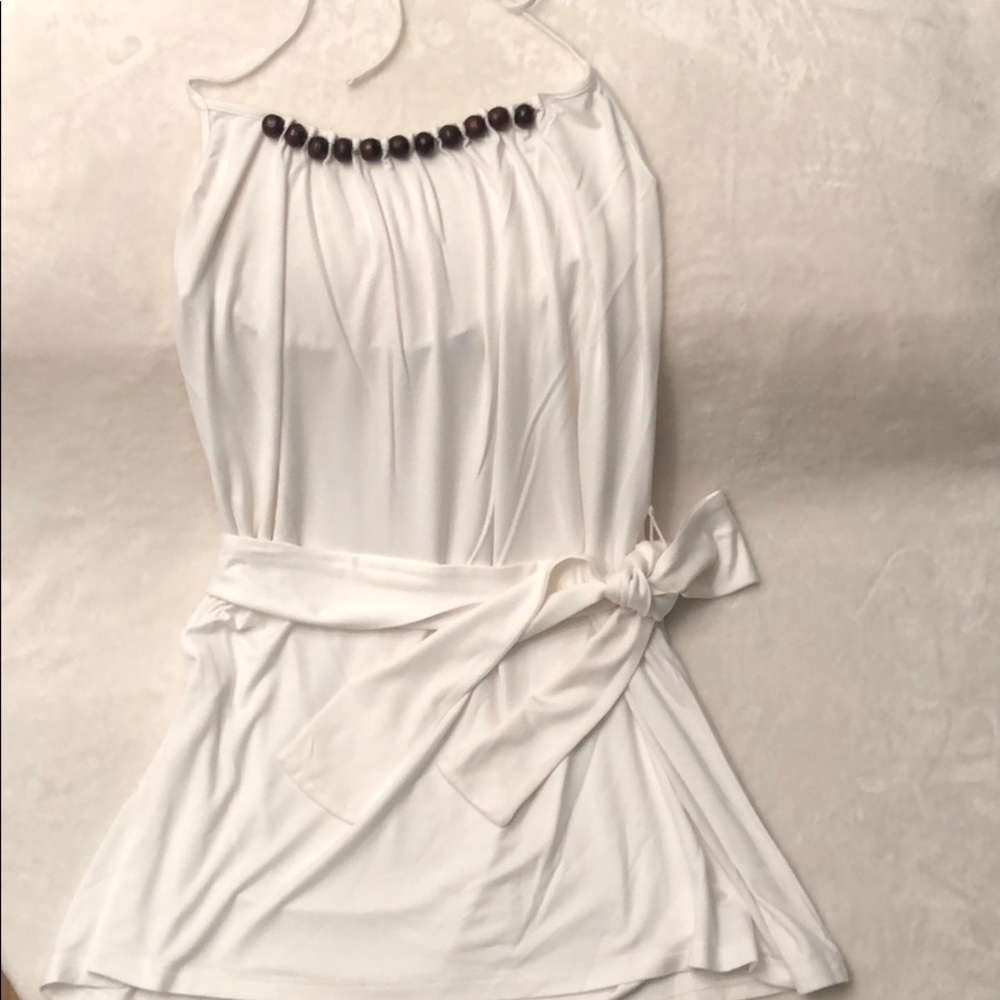 Cute halter top with belt
